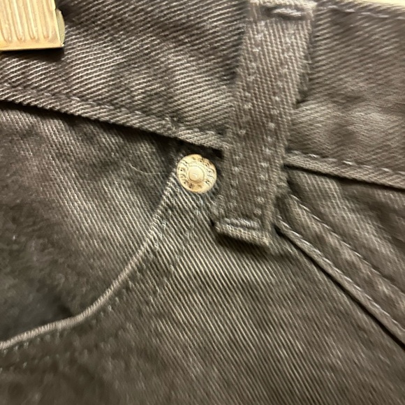 Vintage Roughrider By Circle T High Rise Ponchos on Waist Black Jeans Sz 13 - Picture 3 of 13